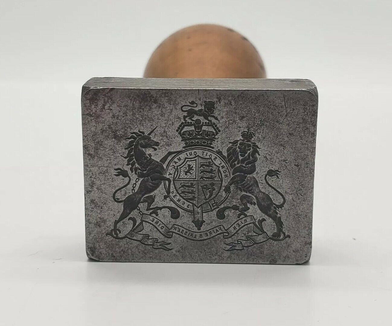 Royalty Wax Desk Seal Stamp King William IV Royal Prince Coat Arms Duke Clarence