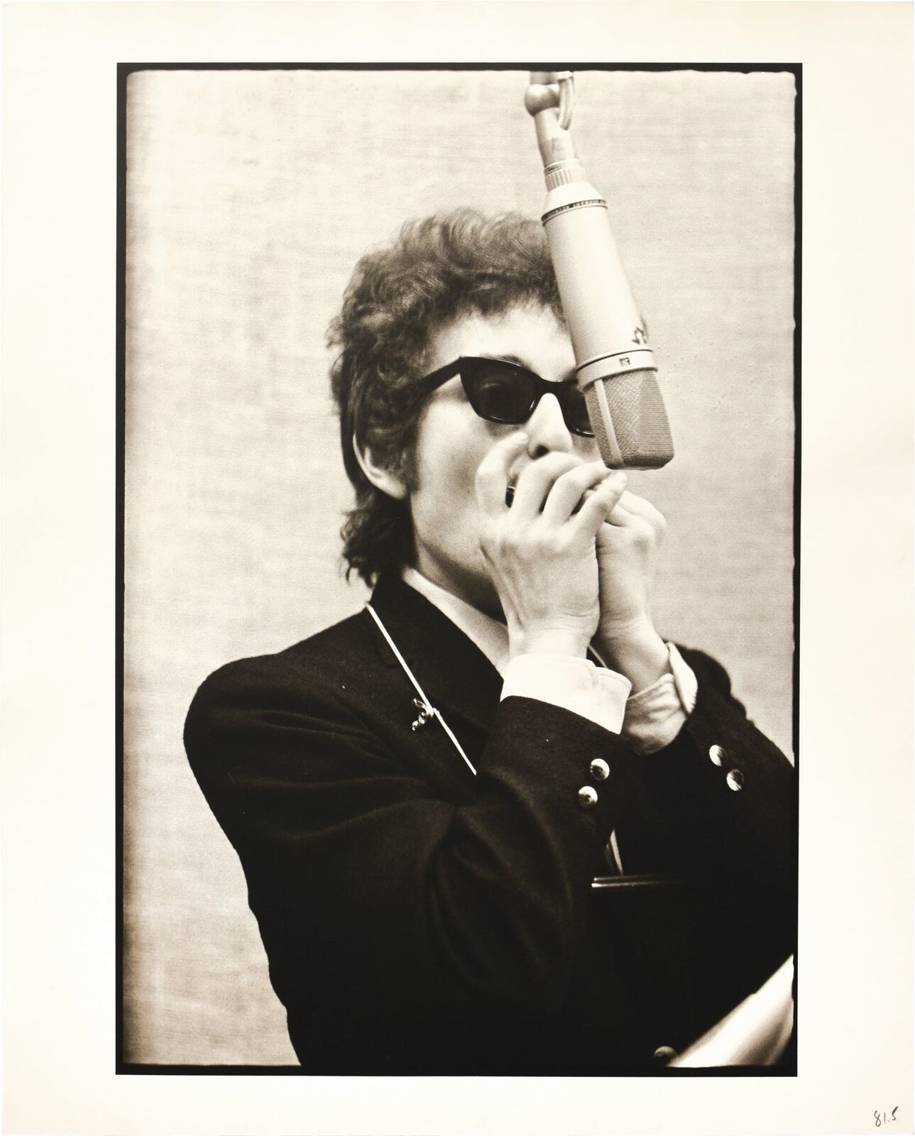 Photography ORIGINAL OVERSIZE PHOTOGRAPH OF BOB DYLAN USED FOR THE COVER #153178
