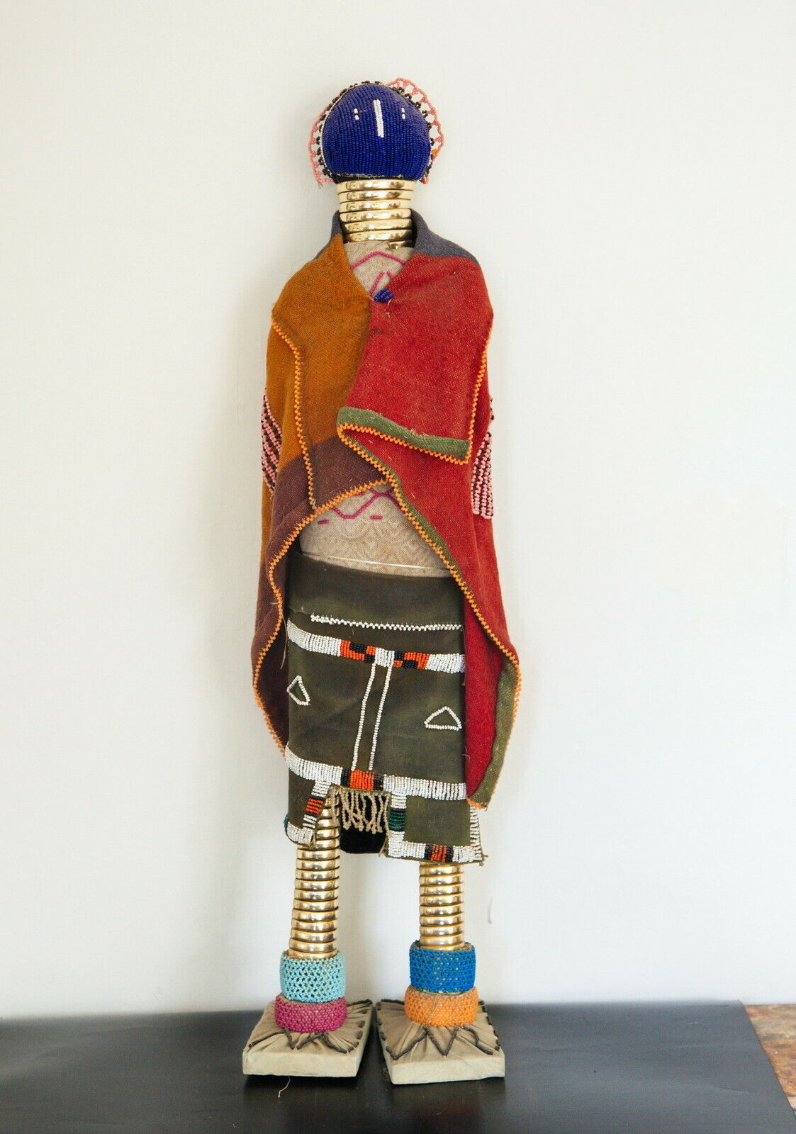 NDEBELE FERTILITY DOLL – African Tribal Rituals Fig # 3 – Height: 87cm/34.2” 