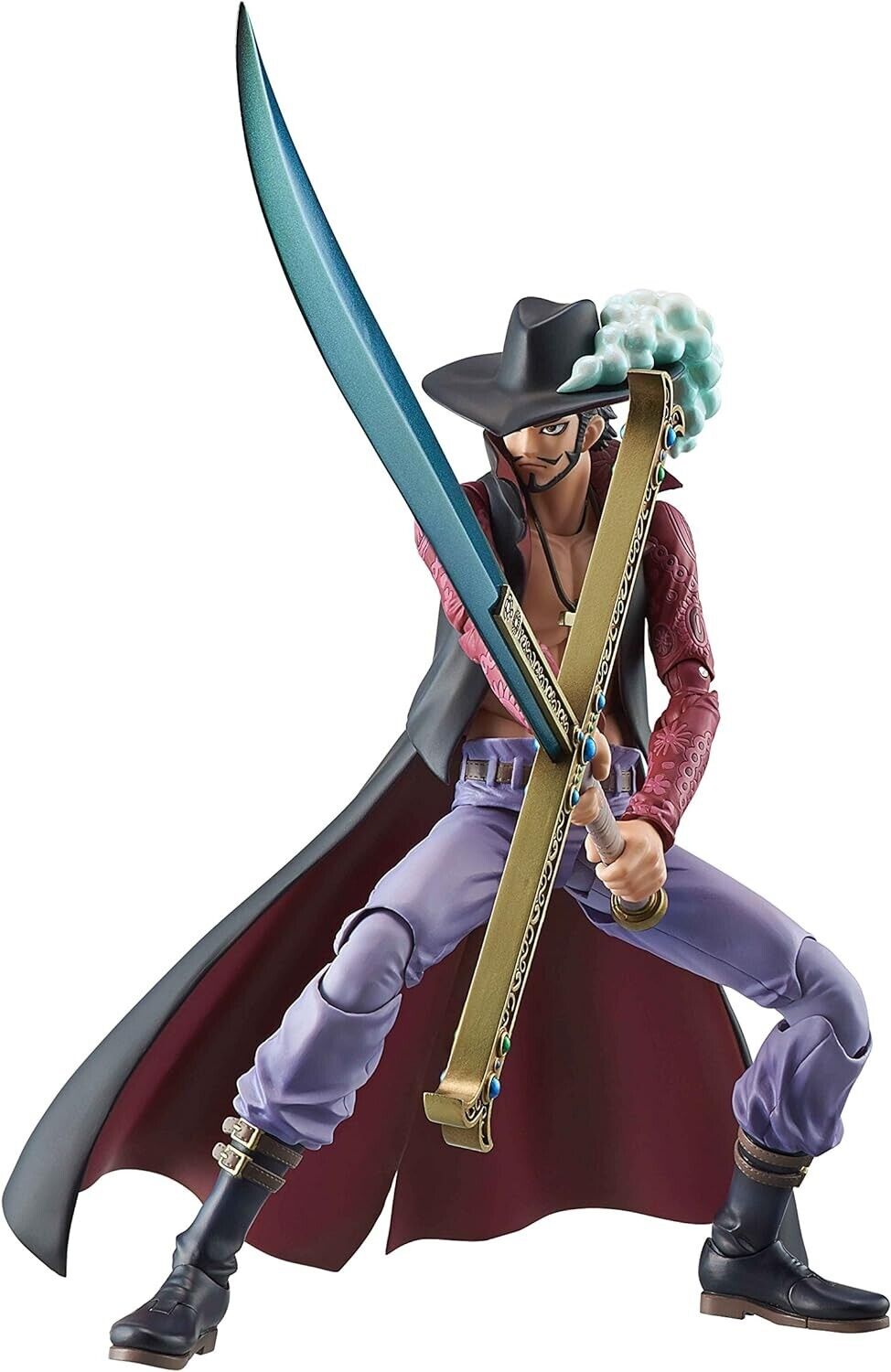 NEW Variable Action Heroes ONE PIECE Dracule Mihawk Action Figure