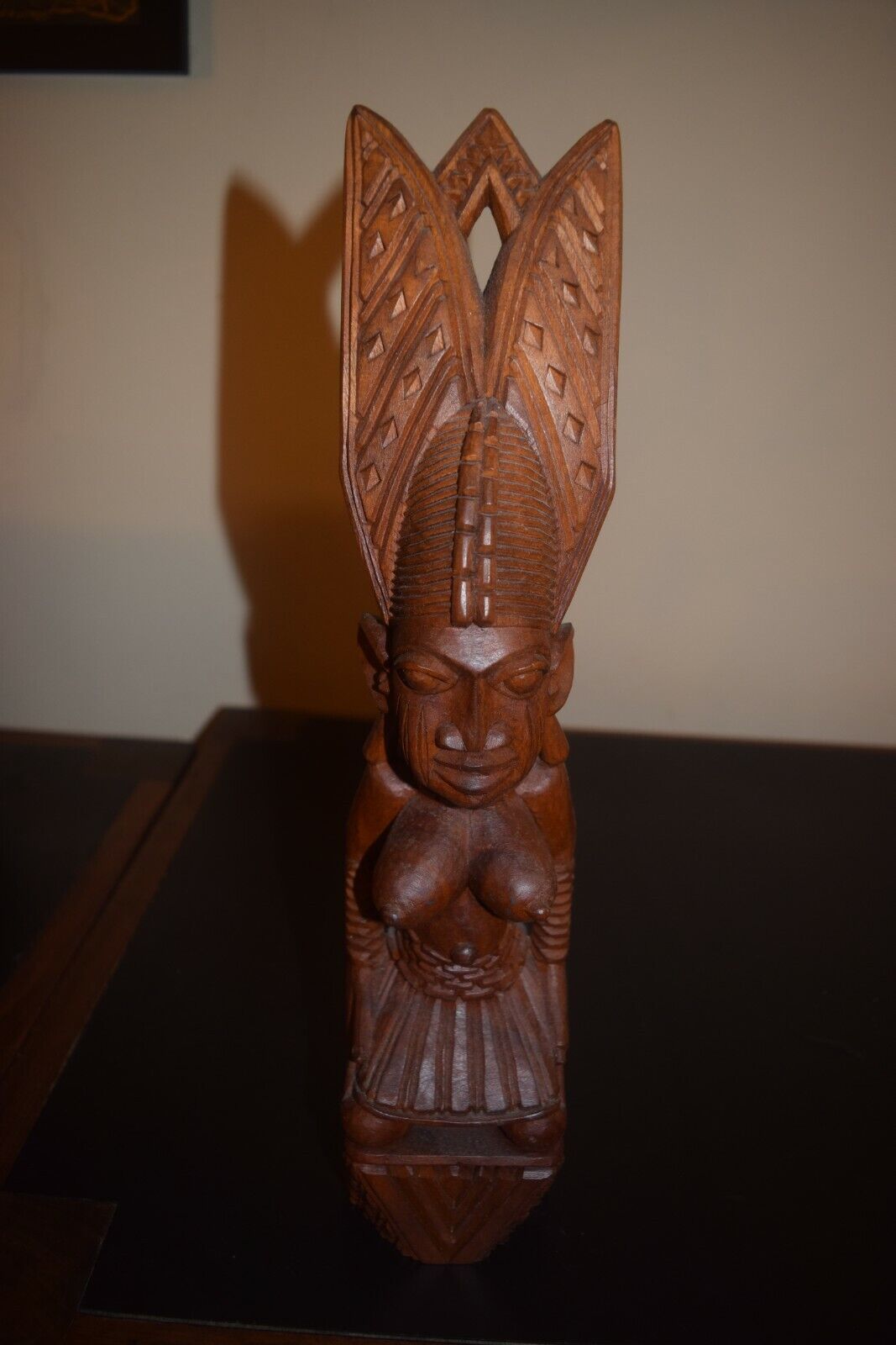 A. Fakeye Carving from Western Nigeria Yoruba - MINT Condition