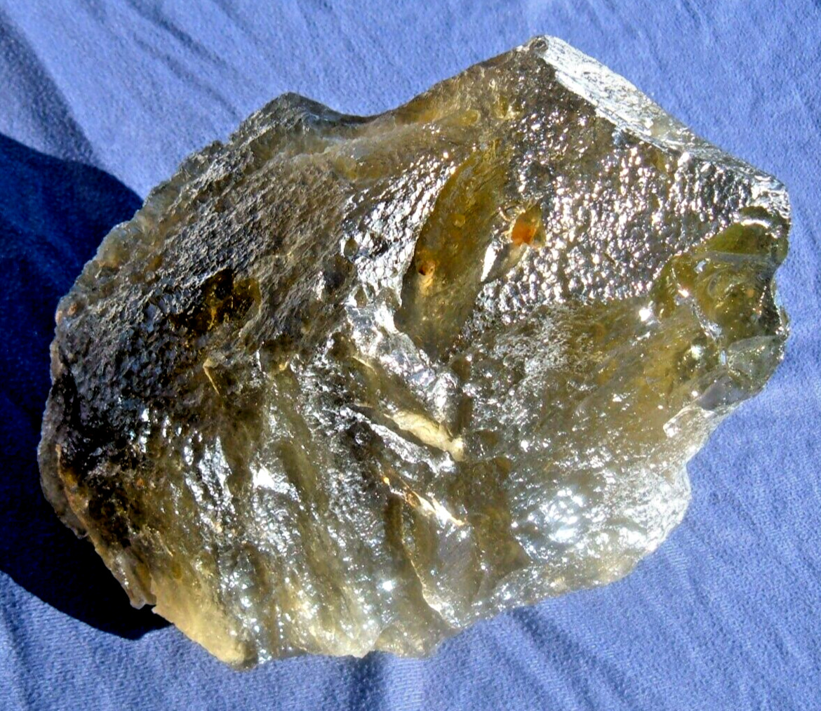 Libyan Desert Glass Meteorite Tektite impact specimen(  6.0 Kg ) 13Lb Very Big