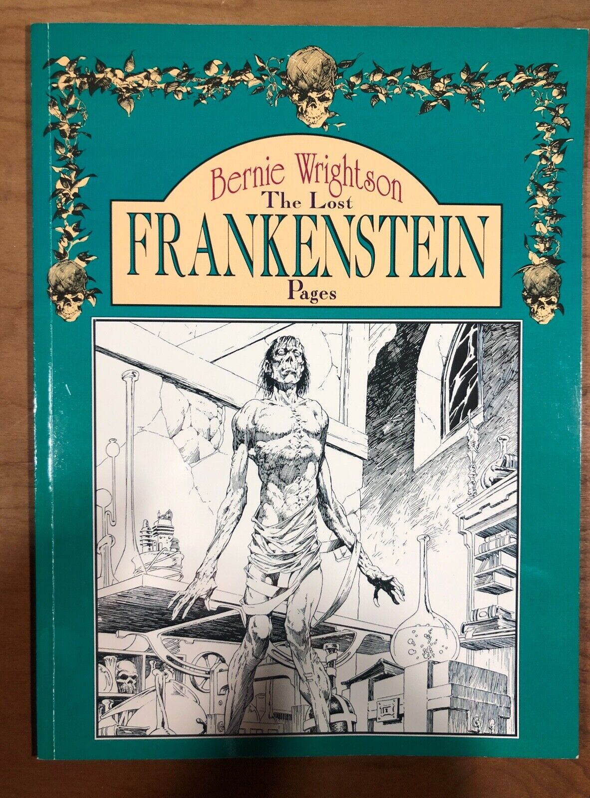 BERNIE WRIGHTSON The Lost Frankenstein Pages 1993 Apple Press 1st Printing