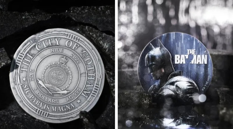 Legendary Gotham: Silver Batman Coin - Limited Edition Collector's