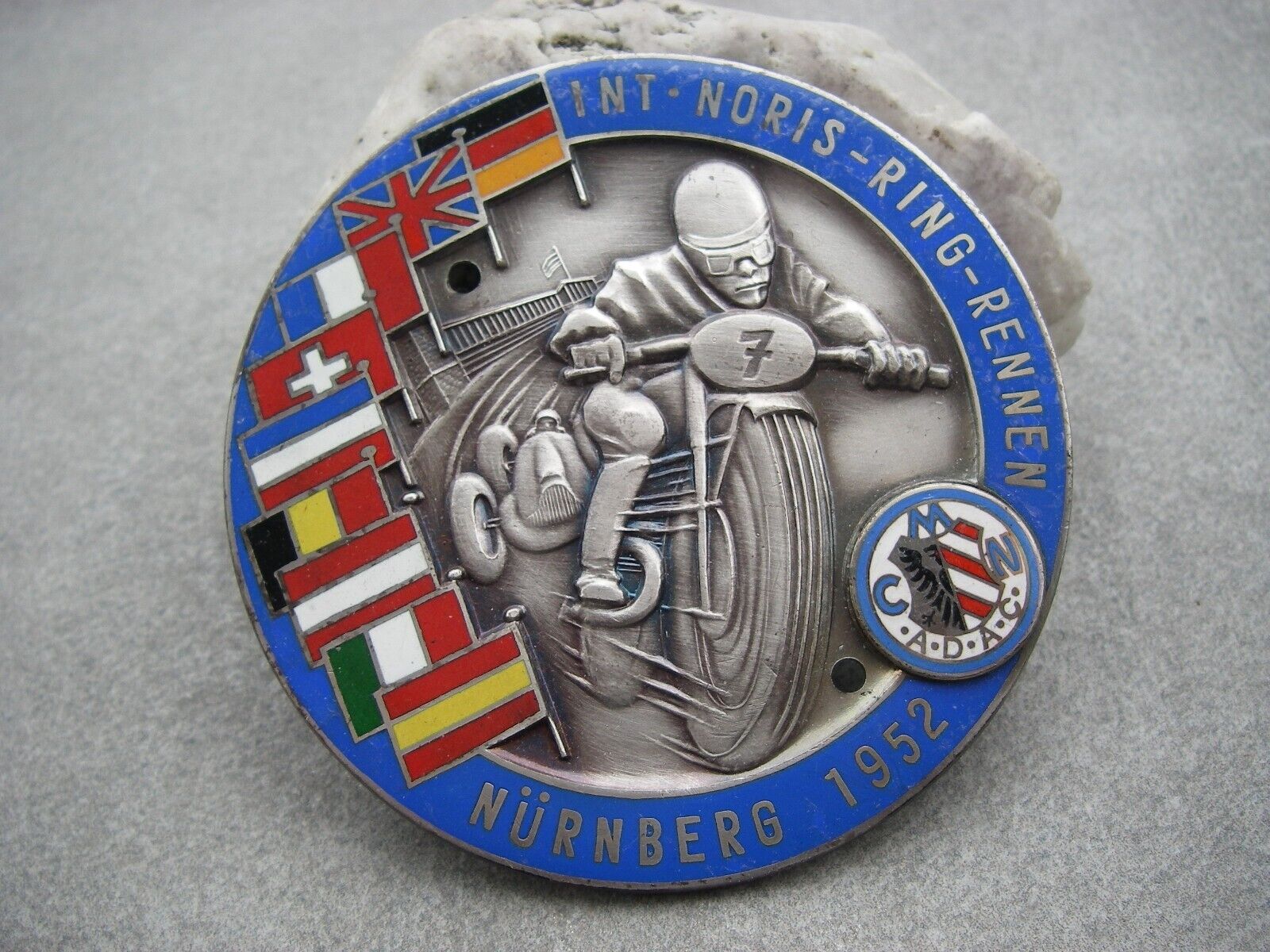 NORIS-RING RACE NÜRNBERG 1952 - CHAMPIONSHIPS Motorcycle Sidecars Formula III