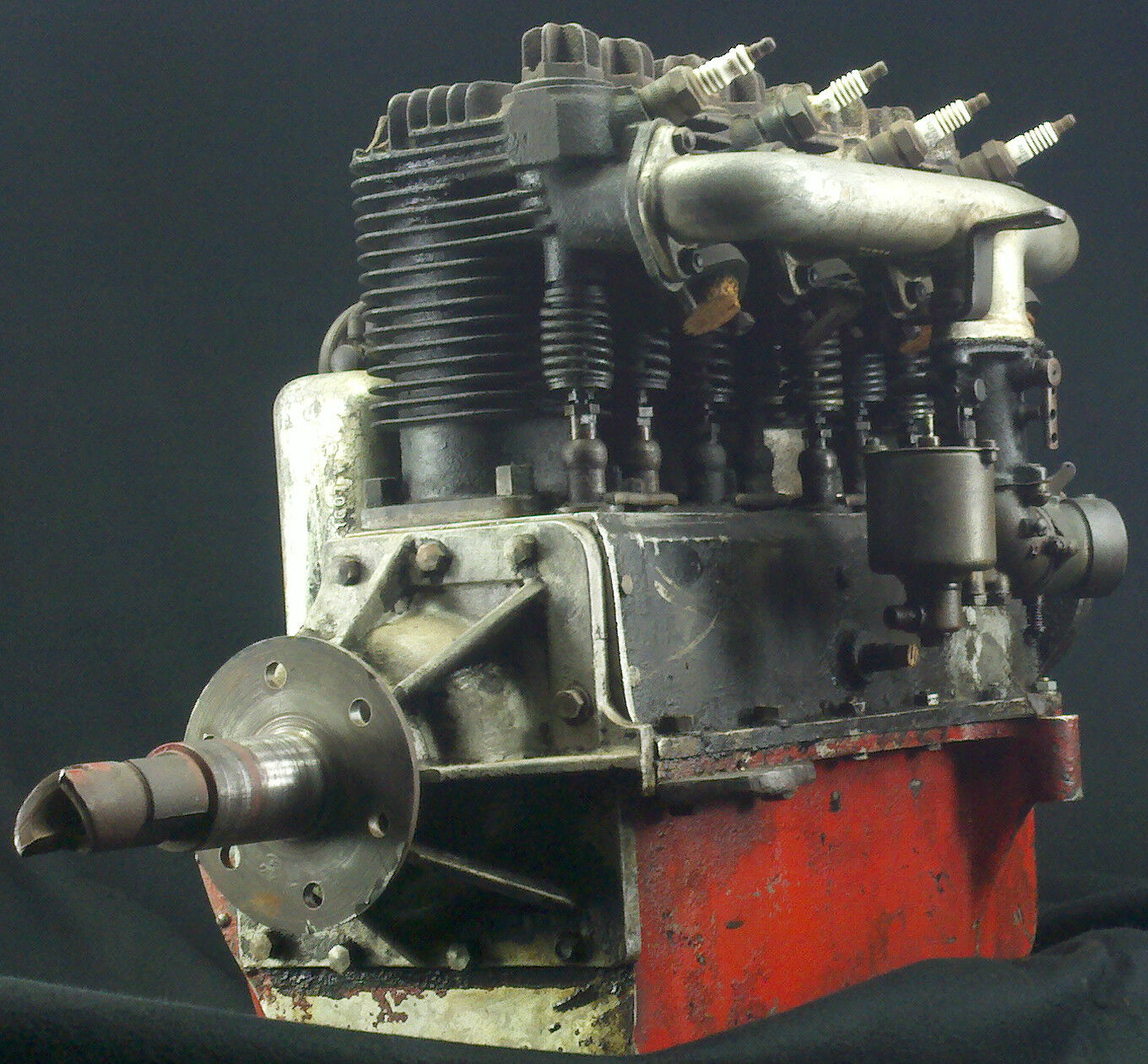 Henderson Motorcycle Engine - Heath Parasol Aircraft Engine