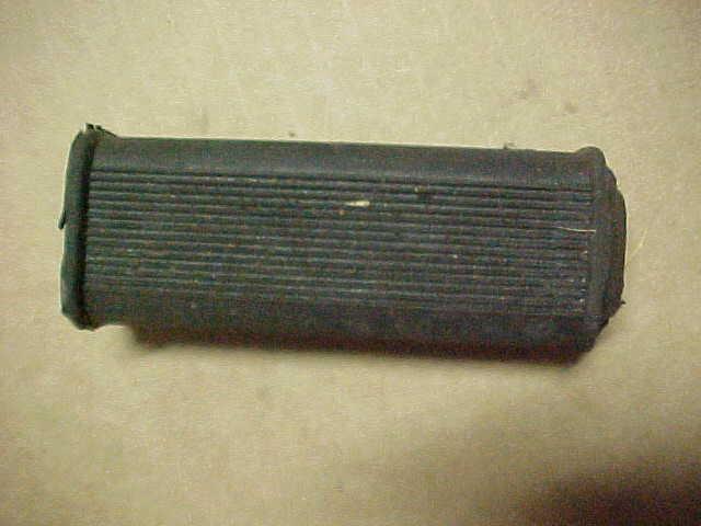 Vintage NOS Italian Motorcycle/Scooter Footpeg  Rubber Only