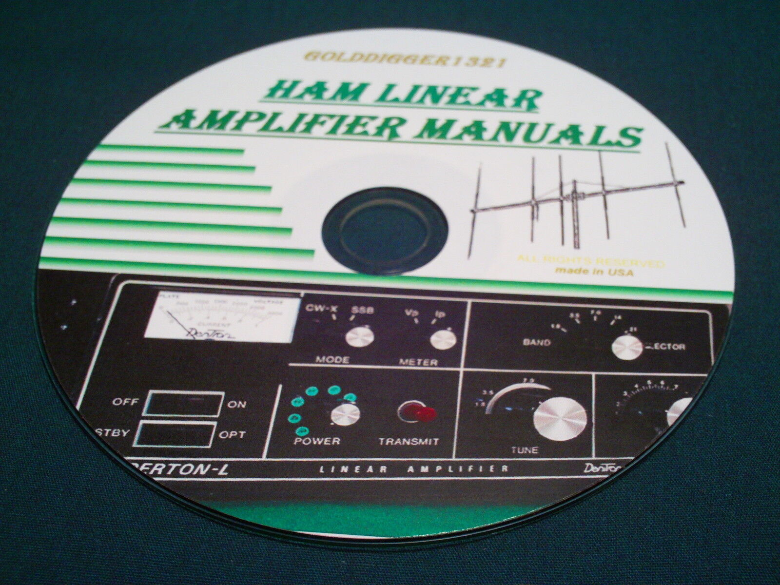 HAM LINEAR AMPLIFIER OWNER MANUALS ON CD