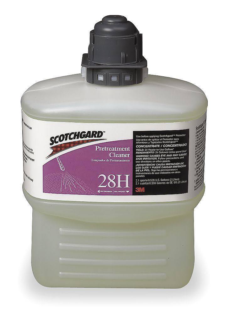 3M ScotchGard Pretreatment Cleaner Concentrate 28H,  TWO Liters Bottle, NEW