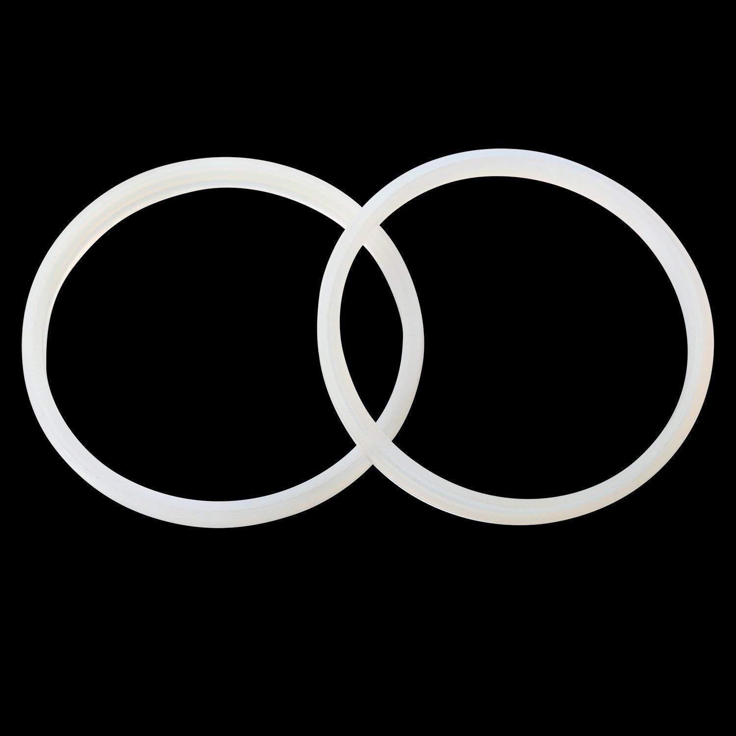 TWO PACK Rubber Gasket Seal for VIVO Manual Sausage Stuffer 3, 5,7, 11 lb