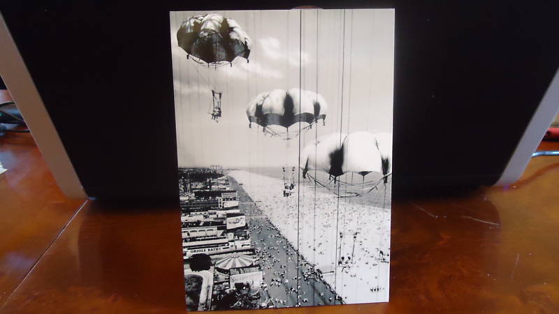 1955 Parachute Jump Steeplechase Coney Island  Brooklyn Post Card NYC New York