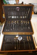 Modernist WMF Cromargan Germany Stainless Flatware Mid Century Vintage 91 pc Lot picture