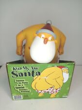 Kiss My Butt Santa Pump Doll Christmas Novelty Jib Jab Media 2002 In Box Vintage picture