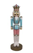 Giant 12ft Pastel Nutcracker Over Sized Statue Christmas Holiday Display Prop picture