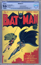 Batman #1 CBCS 9.6 (R) Origin by Bob Kane, 1st Appearance Joker, 1st Catwoman picture