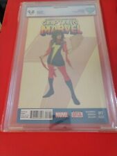 Captain Marvel #17 2nd Print CBCS 9.8 White Pages 1st Kamala Khan Ms Marvel 2014 picture