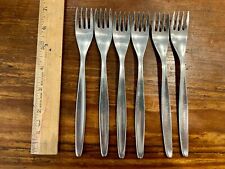 WM Fraser Germany stainless steel flatware - 6 place settings/ 1960's, 36 pieces picture