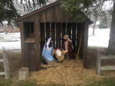 Life Size Nativity Set with Manger custom made  picture