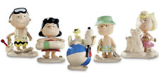 Lenox Peanuts Beach Party 5 PC Set Charlie Brown Snoopy Lucy 854616 New In Box picture
