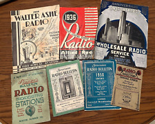 Stevenson's Radio Bulletin 1931 1950 Allied Radio 1936 Radio Station Directory picture