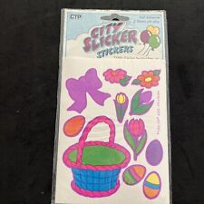 NEW Vintage 80’s CTP City Slicker Stickers *Fill-a-Basket* Rare picture