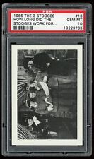 1985 FTCC The Three Stooges #13 How Long Did the Stooges Work... PSA 10 picture