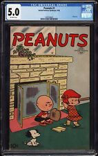 Peanuts #1 CGC 5.0 United Feature 1953 RARE Charlie Brown See Scan M7 131 cm picture