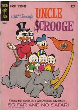 Uncle Scrooge #61 FINE 1966 Gold Key Walt Disney picture