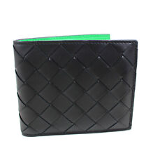 Bottega Veneta Bi Fold Wallet Black Black Extreme Beauty R102 picture