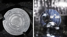 Legendary Gotham: Silver Batman Coin - Limited Edition Collector's picture