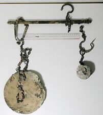 ZURQIEH - ANCIENT BYZANTINE, 6TH - 7TH CENT. A.D , BRONZE WEIGHING SCALE picture