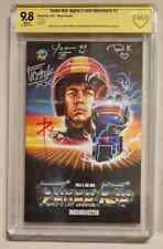 9.8 CBCS TURBO KID APPLES LOST ADVENTURE #1 MOVIE VARIANT SIGNED 22-069C420-021 picture