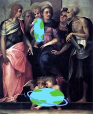 Dream-art Oil painting Madonna-Enthroned-with-Saints-Rosso-Fiorentino-Oil-Paint picture