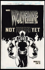 Wolverine Not Dead Yet TPB Original Cover Art by Leinil Yu picture