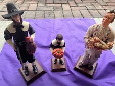 Simpich Character Doll- Pilgrim Man&Boy Native American Indian Thanksgiving 14