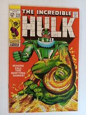 Marvel Comics Group Incredible Hulk #113 1969 V/S The Sands Of Time ⌚. 9.2 M/NM  picture