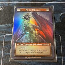 Sorcery Contested Realm Ancient Dragon ALPHA elite FOIL picture