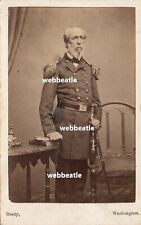 CDV Thompson Morris Mexican American War hero M. Brady 1860s EXTREMELY RARE picture