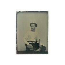 1870s Lip Pike Troy MLB Uniform Baseball Tintype Ineternational Jewish Sport HOF picture