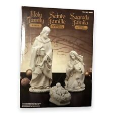 Holy Family Nativity Figurine 4 Piece Set Joseph Mary Baby Jesus 955254 picture