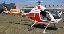 Exec 162-F Heli Diffusion RotorWay 162F Helicopter Mahogany Wood Model Large New picture