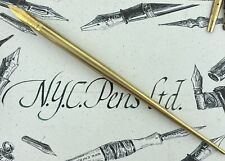 Tiffany Solid 14KT Gold Dip Pen ~ Tiffany 14k Nib ~ 15 Grams Net ~ +++ Condition picture