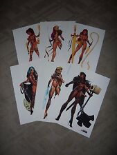 ALE GARZA'S BLACK TAPE PROJECT ART PRINT SET of 6 PRINTS SIGN BY ALE GARZA 13x19 picture