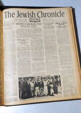 THE JEWISH CHRONICLE newspaper, January-June 1952, 23 issues picture