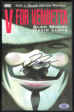 David Lloyd SIGNED V For Vendetta SC COMIC PSA/DNA CERT AUTOGRAPHED Alan Moore picture