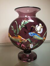 Harrach Vase Aquatic Antique picture