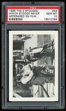 1985 FTCC The Three Stooges #43 Which Stooge Never Appeared on Film... PSA 10 picture