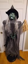 2009 Pan Asian Remote Control Witch Halloween Prop - Animatronic Life-size RARE picture