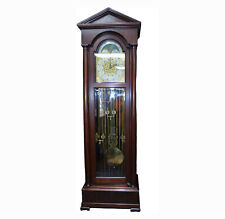 c023 Antique Regina, Moon Dial Tall Case Grandfather Clock- Local Pickup Only picture