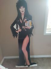 Vintage Elvira Coors Light Beer Cardboard Cutout picture